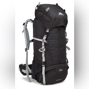 High Sierra Summit 45 Black Backpack